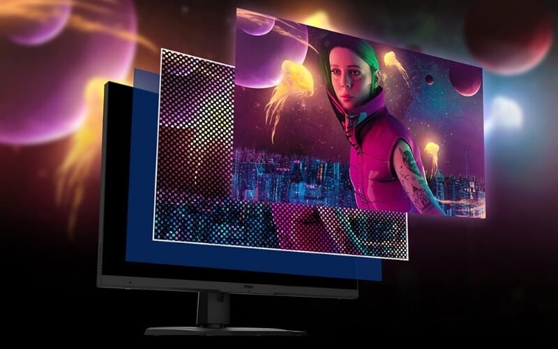 Màn hình Quantum Dot có độ chính xác màu cao