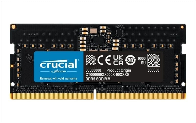 RAM Non-ECC thường được ghi ký hiệu SODIMM