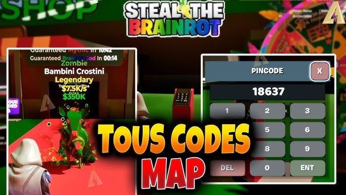 Cách săn thêm code Steal A Brainrot