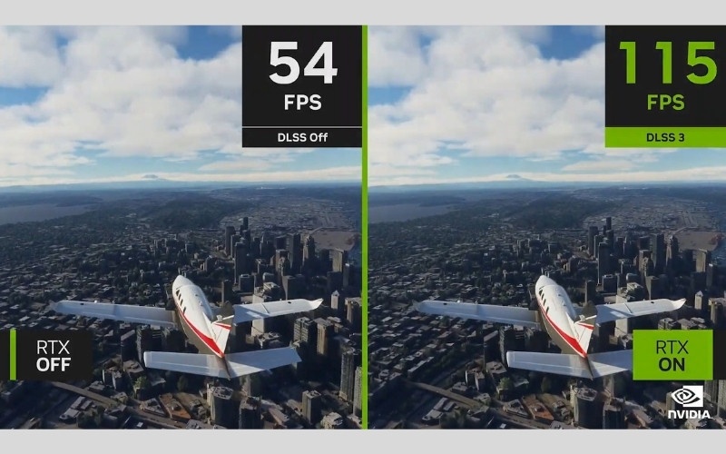 Với công nghệ DLSS 3 độc quyền, RTX 4050 có thể tăng gấp đôi số khung hình