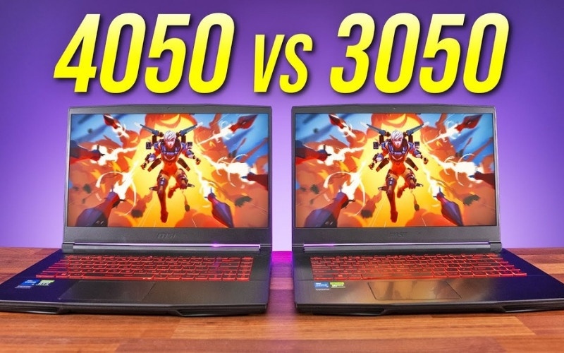 Chọn laptop trang bị RTX 3050 hay RTX 4050 sẽ tùy vào nhu cầu mỗi người