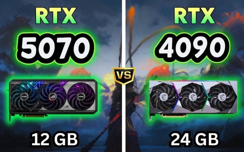 RTX 5070 vs RTX 4090