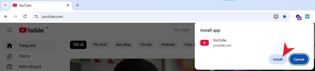 Tải YouTube về máy tính bằng trình duyệt Chrome - GEARVN
