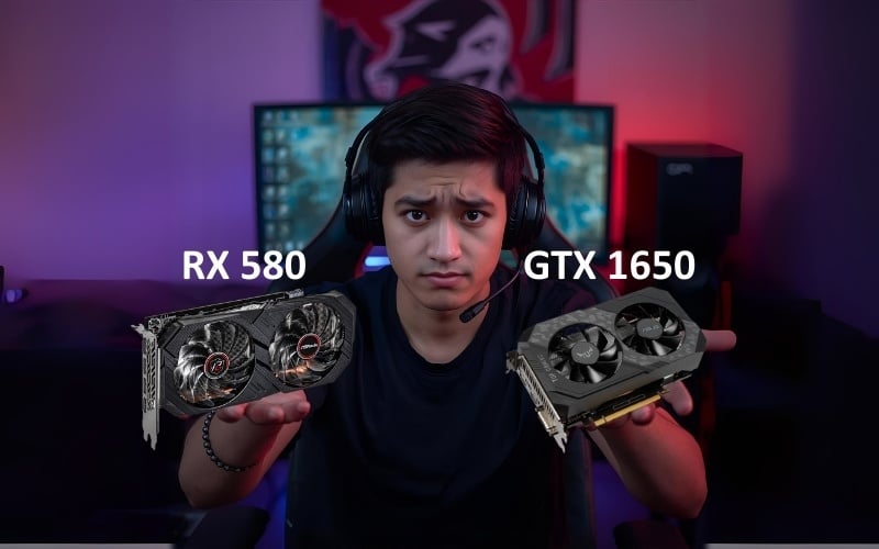 Kết luận so sánh giữa RX 580 vs GTX 1650?