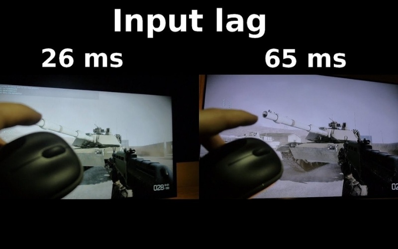 Input lag là thời gian từ lúc thực hiện một hành động (nhấn phím, di chuột) đến khi hiển thị