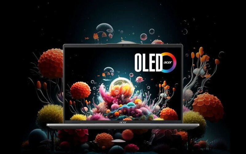 Acer Swift được trang bị tấm nền IPS hoặc OLED sắc nét