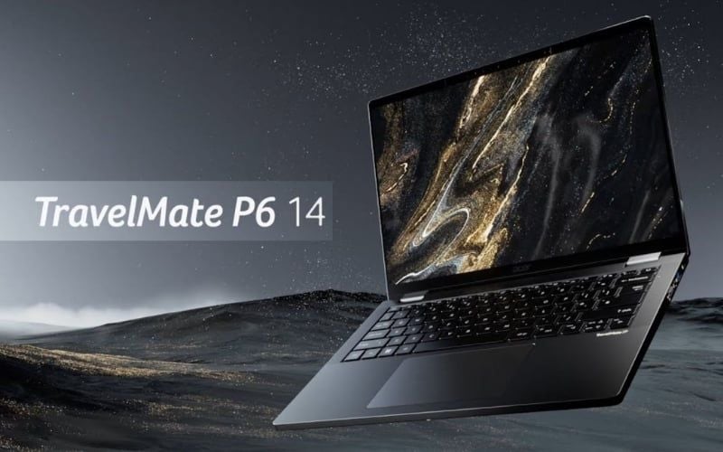 Dòng TravelMate P6 phù hợp với nhân viên văn phòng và lập trình viên