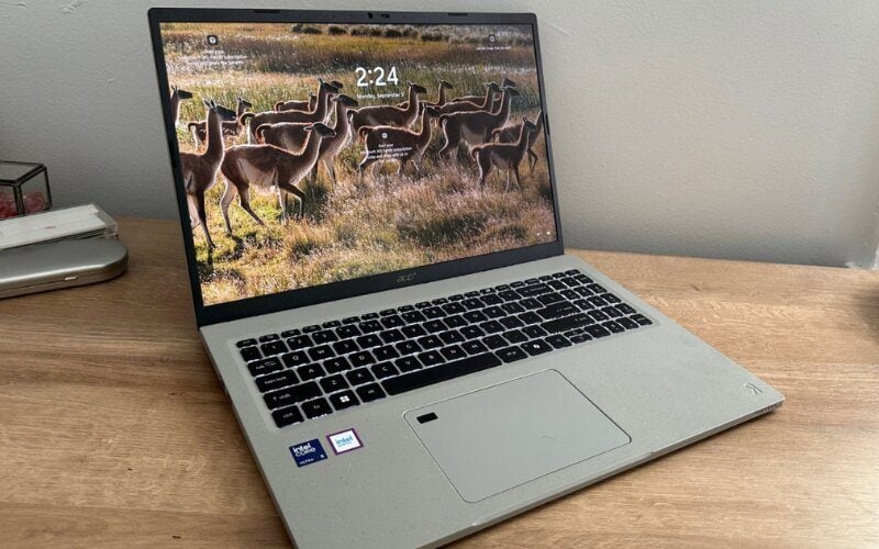 Acer Aspire Vero thân thiện với môi trường nhờ sử dụng vật liệu tái chế