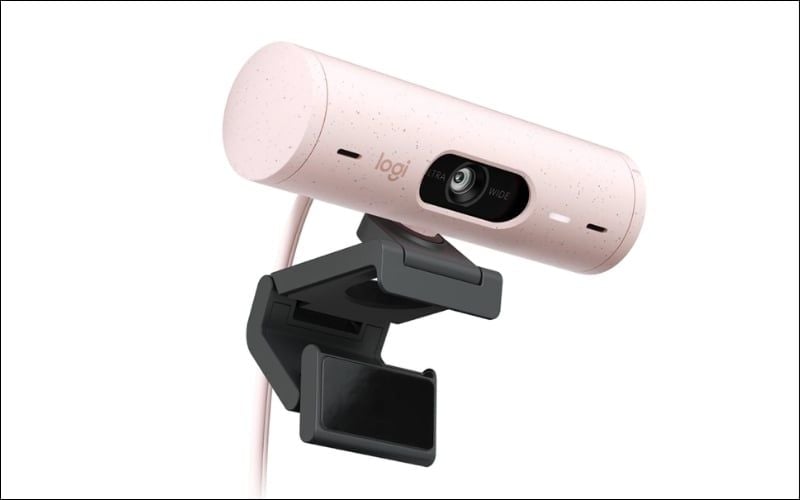 Webcam Logitech Brio 500 Pink
