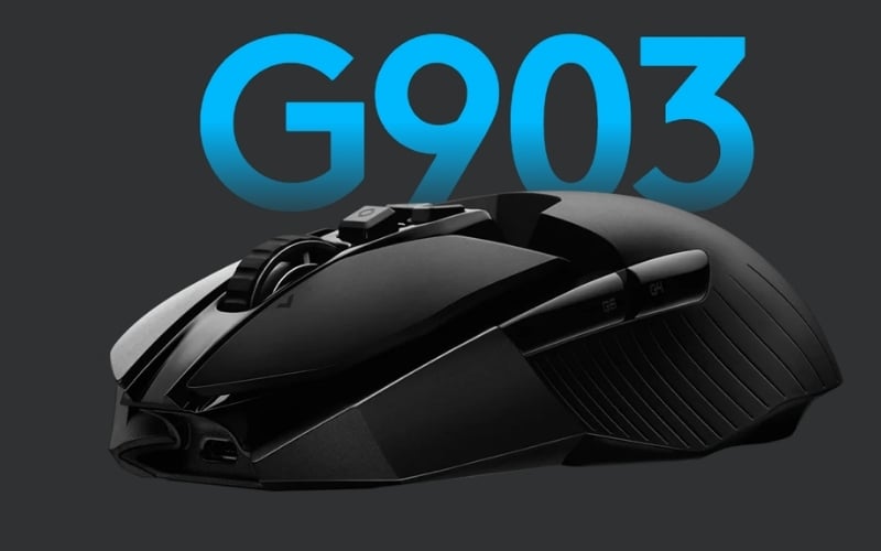 Logitech G903 Hero là mẫu chuột phù hợp với cả những game thủ thuận tay trái