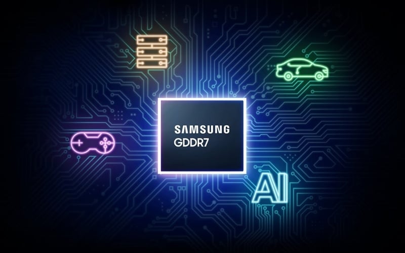 Chuẩn VRAM GDDR7 cung cấp băng thông rộng hơn