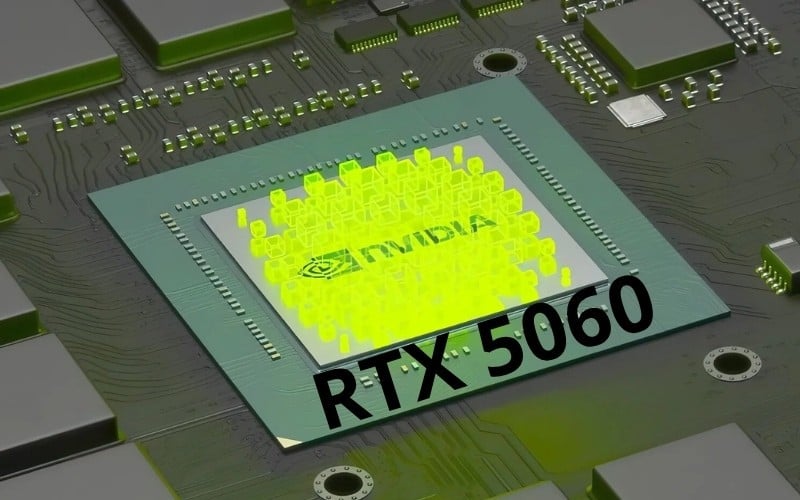 NVIDIA GeForce RTX 5060 được xây dựng trên kiến trúc Blackwell tiên tiến