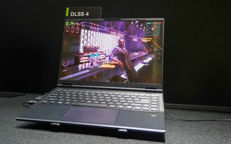 RTX 5060 tái hiện chi tiết, các hiệu ứng đổ bóng và phản chiếu