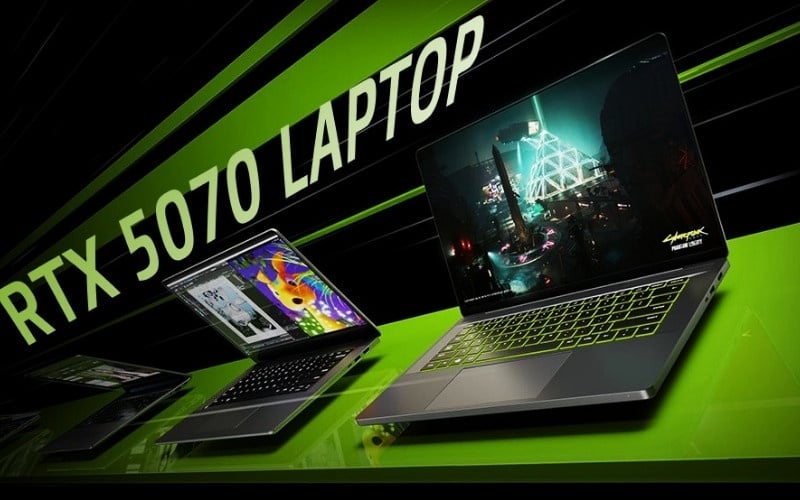 TGP (Total Graphics Power) trên RTX 5070 được thiết kế linh hoạt