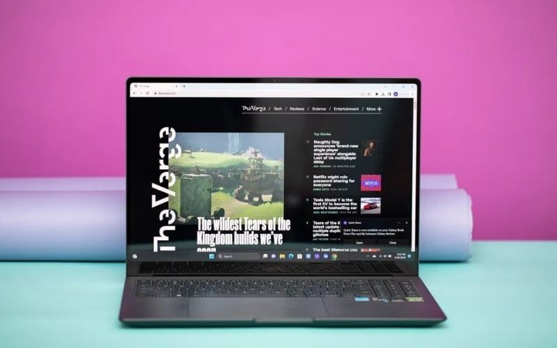 Màn hình WQXGA tiêu thụ nhiều năng lượng hơn Full HD do số điểm ảnh lớn, khiến thời lượng pin ngắn hơn