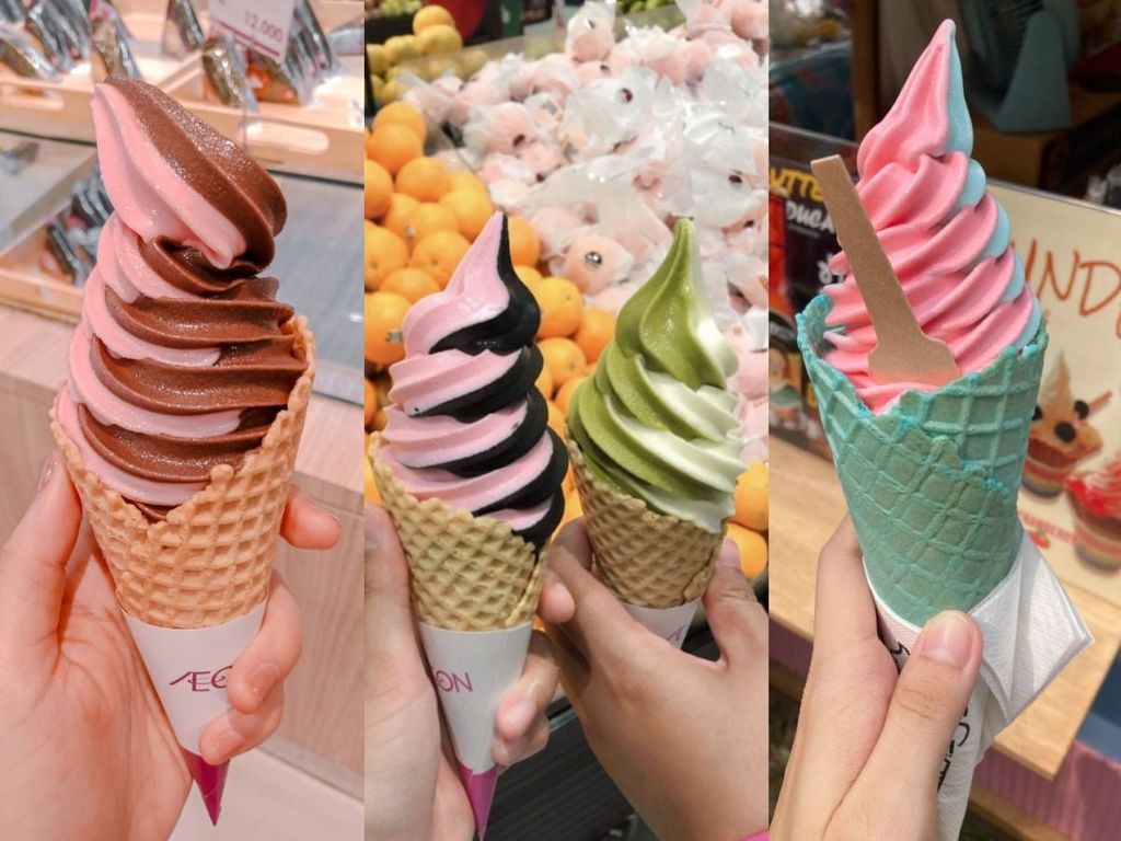 quán kem nên có vị kem dâu trong menu