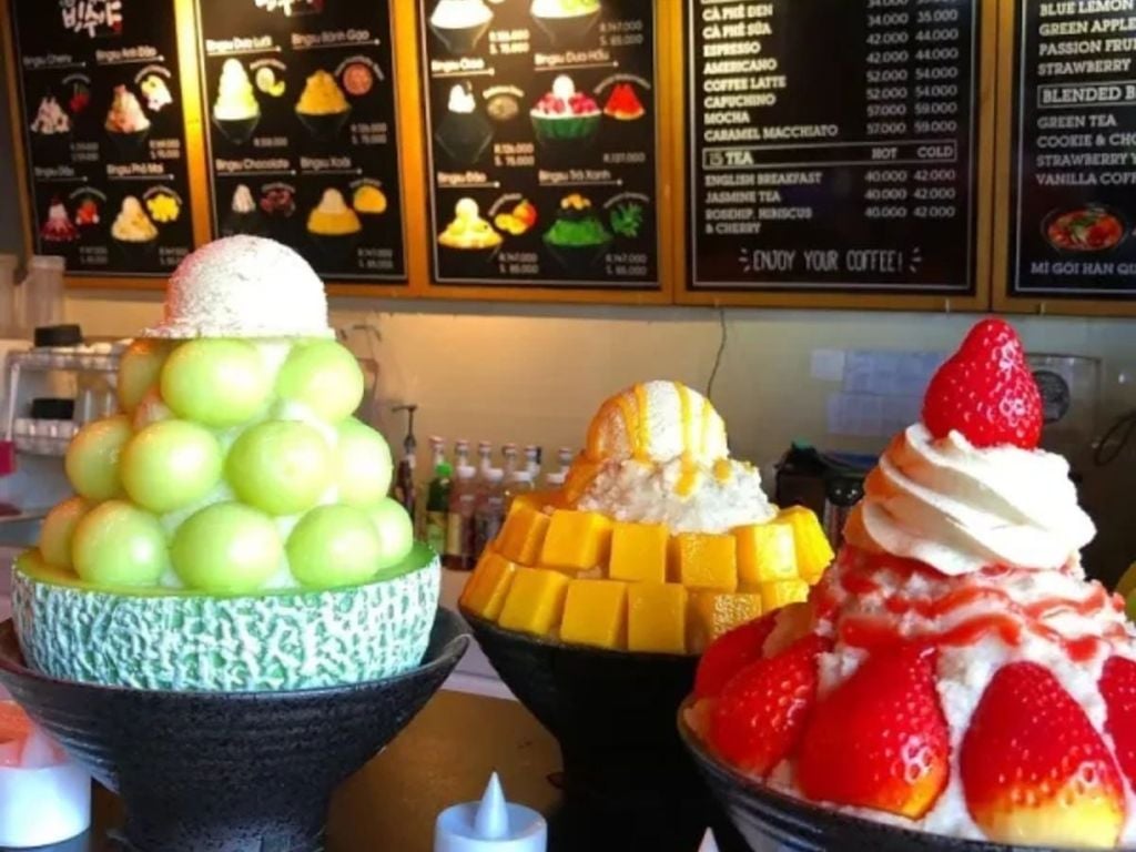 Sul Bingsu top 10 quán kem quận 1 ngon