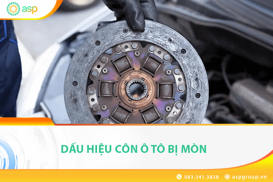 dấu hiệu xe hết côn