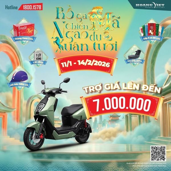 khuyến mãi xe Honda Icon e: Tết 2026 tại HEAD Hoàng Việt