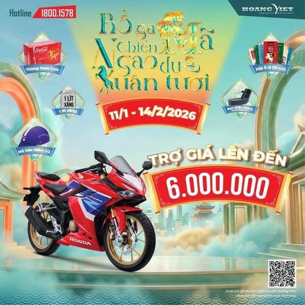 khuyến mãi xe Honda CBR150R Tết 2026 tại HEAD Hoàng Việt