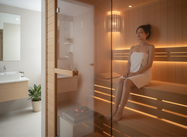 Sauna tạo thói quen sống lành mạnh