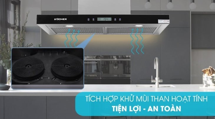 máy hút mùi Kocher có tốt không 3