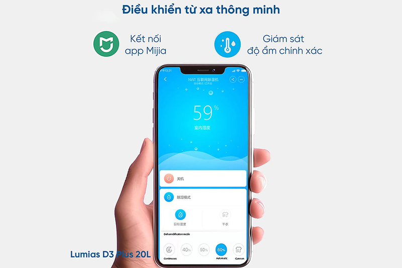 Máy hút ẩm Lumias của nước nào