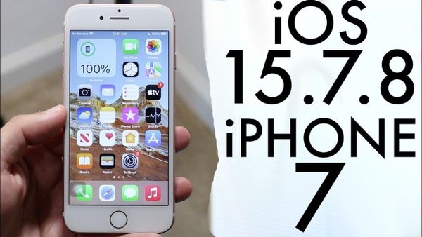 cập nhật iOS 15.8.7