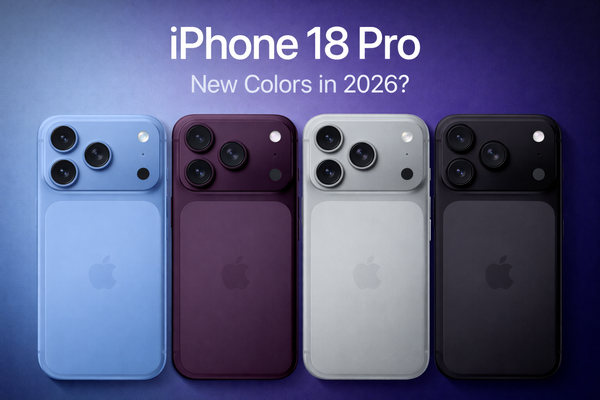 iPhone 18 Pro có màu gì