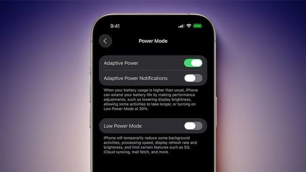 Adaptive Power Mode – Chế độ pin thích ứng