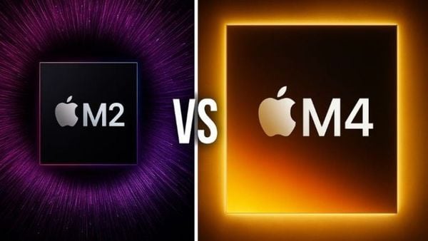 So sánh chip M2 và M4