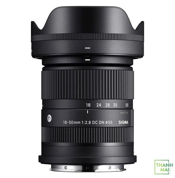 Ống kính Sigma 18-50mm F/2.8 DC DN Contemporary dành Canon EOS R50