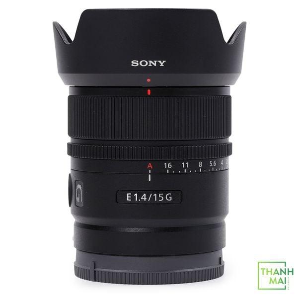 Ống kính Sony E 15mm f/1.4 G