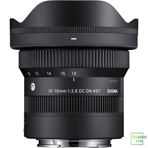Ống kính Sigma 10-18mm F/2.8 DC DN Contemporary dành Canon EOS R50