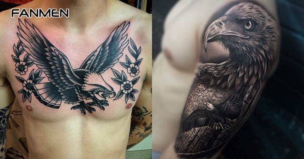Các hình xăm đại bàng cho nam 1