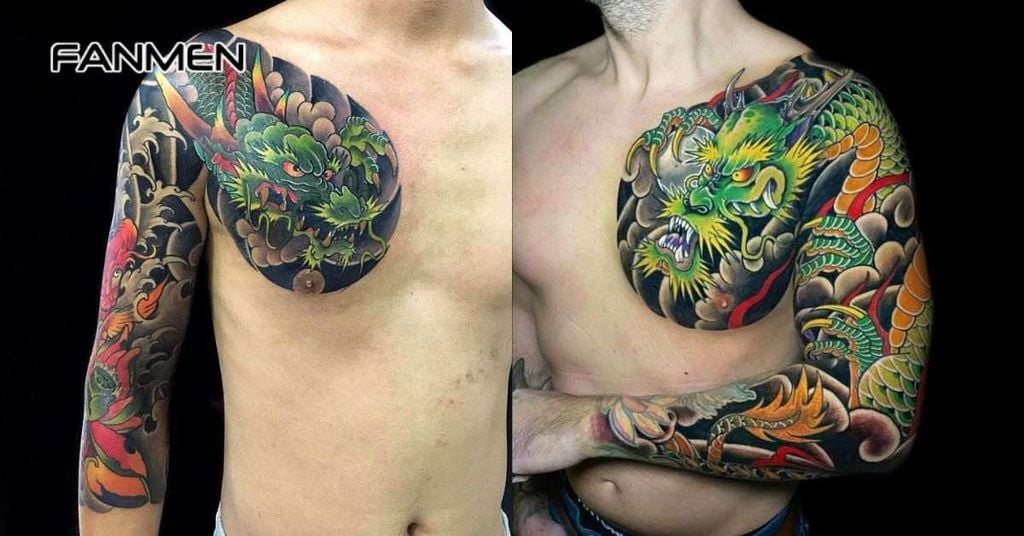 Hình xăm linh vật may mắn