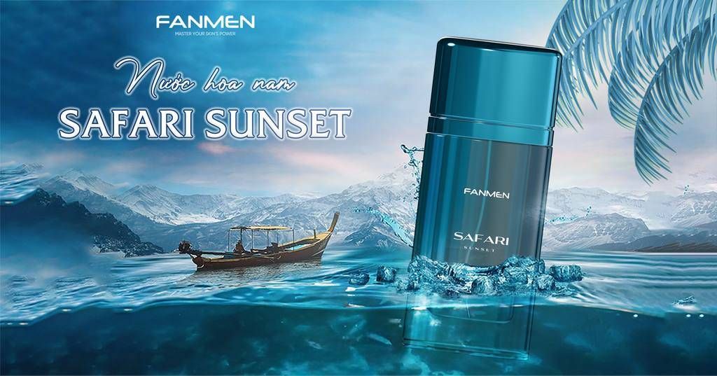 Nước hoa nam oải hương Safari Sunset Fanmen