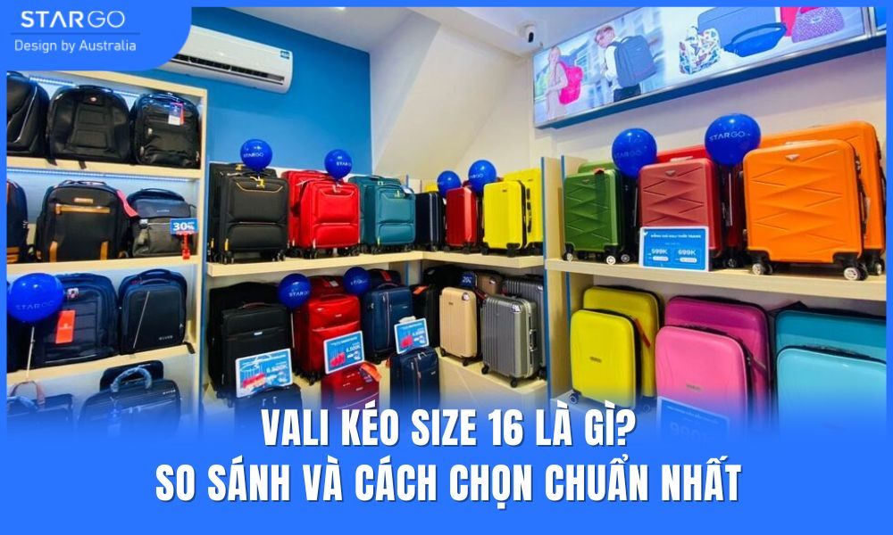 Nhiều người vẫn còn băn khoăn vali size 16