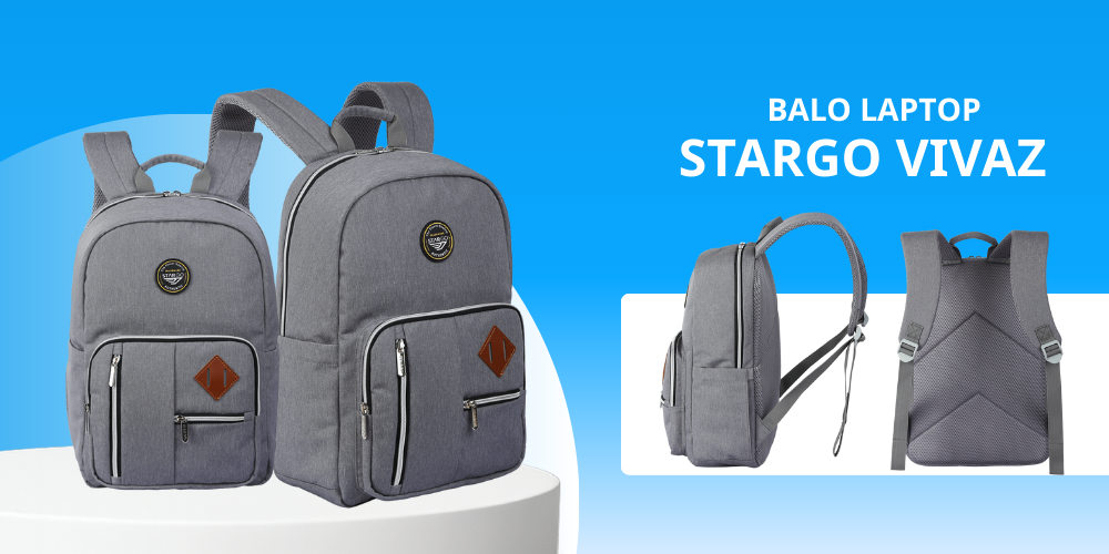 (Balo laptop Stargo Vivaz Ảnh: Stargo.vn)