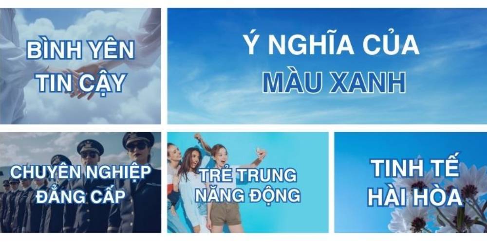 Ý nghĩa vali màu xanh