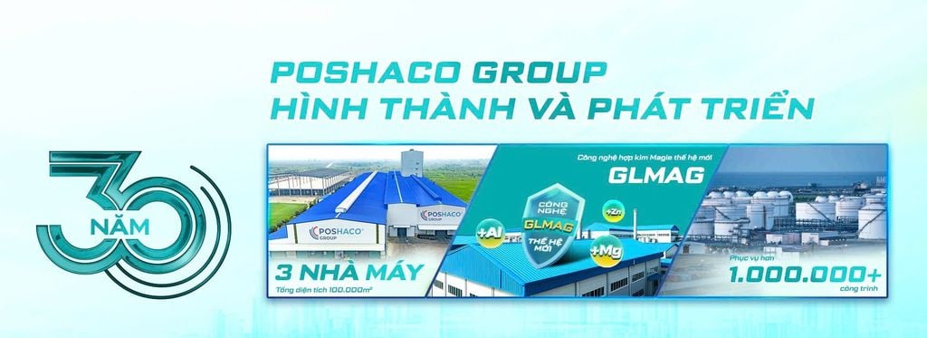 vật liệu Poshaco cho mái tôn nhà phố