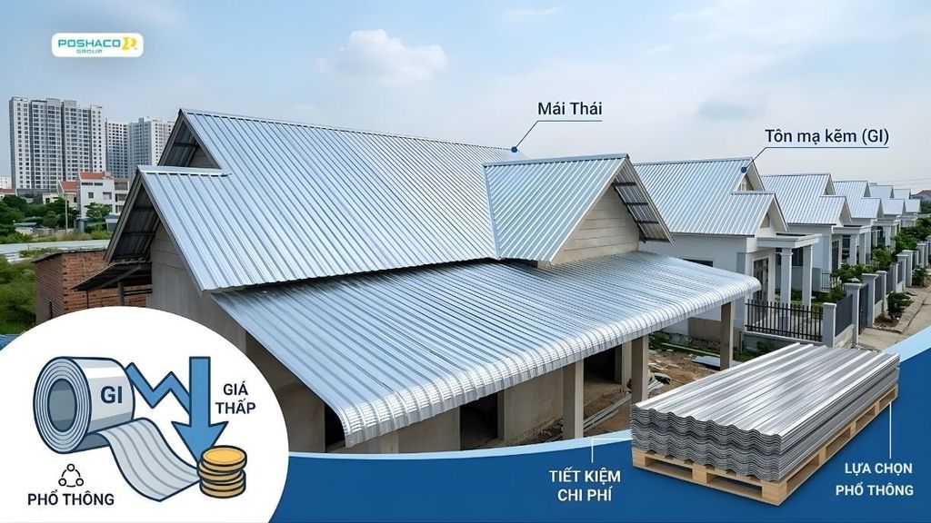 Tôn mạ kẽm (GI)