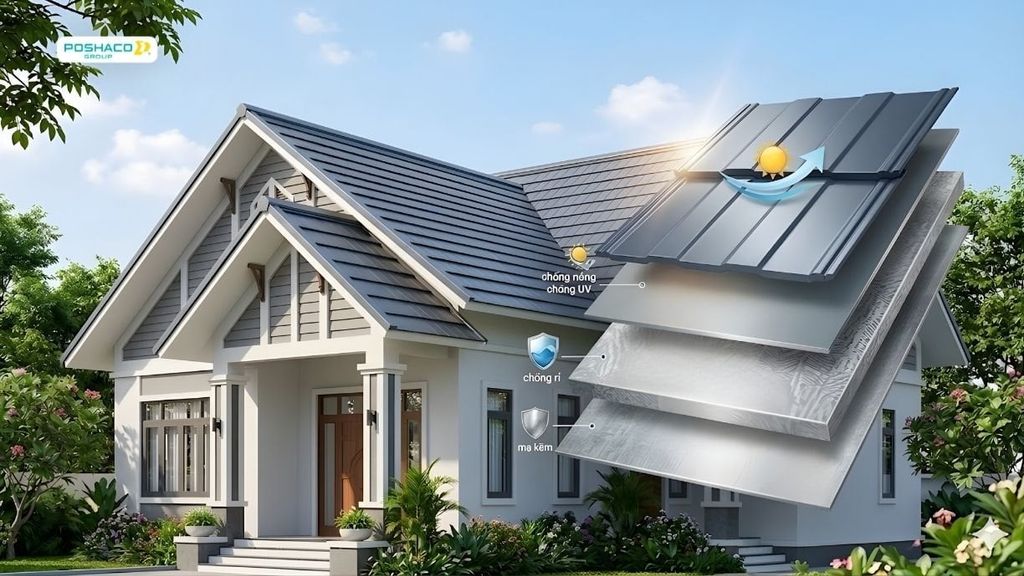 Mái thái nên ưu tiên điều gì khi chọn tôn