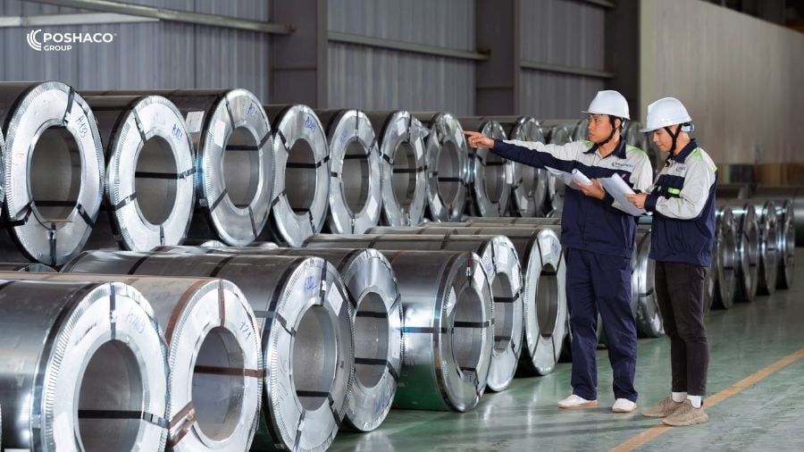 POSHACO đã triển khai chương trình phơi mẫu tôn thực tế quy mô lớn