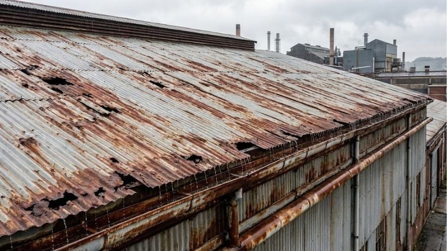 Thực trạng sử dụng tôn trong công trình công nghiệp