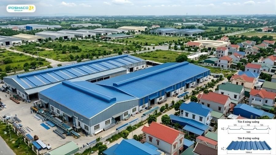 Tôn sóng lợp nhà
