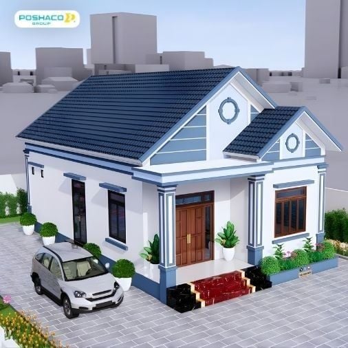 Nhà mái thái nhỏ xinh