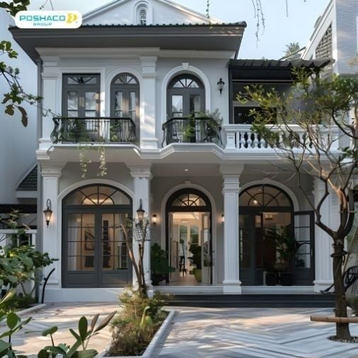 Mẫu 8: Nhà mái thái cấp 4 nông thôn