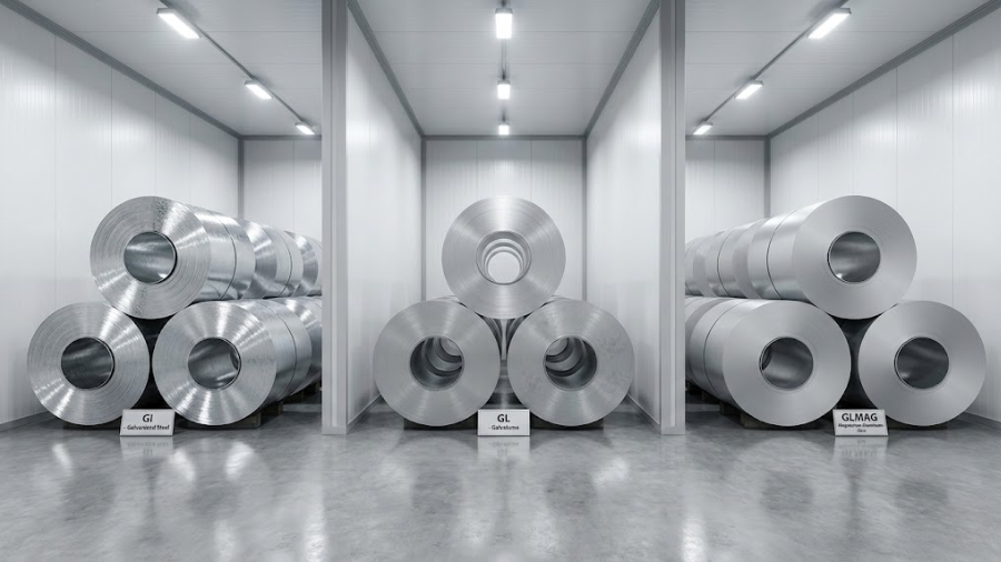 Các loại tôn cuộn phổ biến