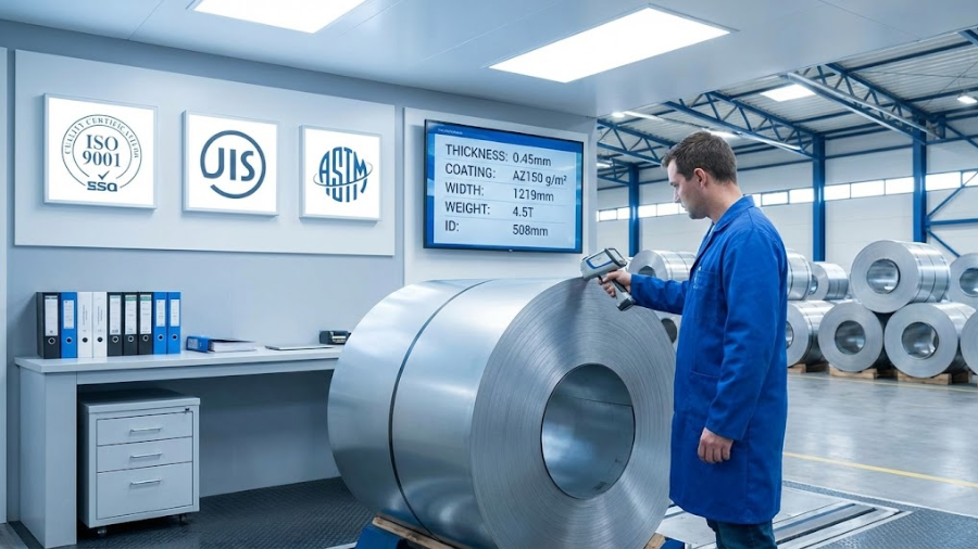 Những tiêu chuẩn kỹ thuật về tôn cuộn bạn cần biết